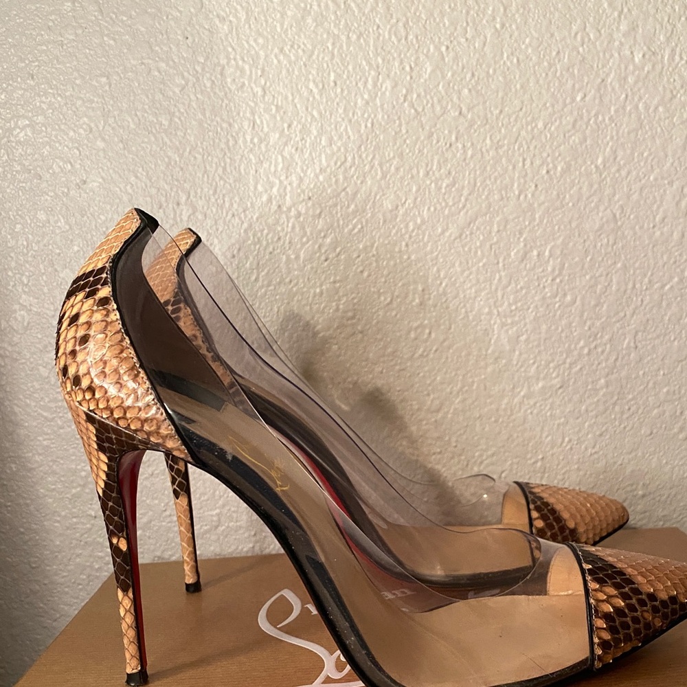 Christian Louboutin Python Pump - image 6